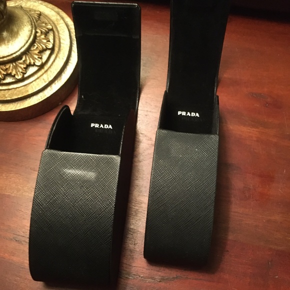 Prada sunglasses/eyeglasses cases bundle - Picture 1 of 5